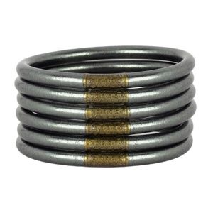 GRAPHITE ALL WEATHER BANGLES® (AWB®) - SERENITY PRAYER
